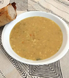 大麦のミネストローネ
