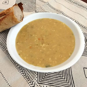 大麦のミネストローネ